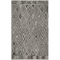 Safavieh 5 x 8 ft. Abstract Hand Tufted Rectangle Area Rug, Grey & Black ABT618F-5